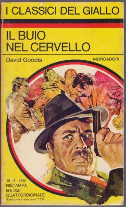 Il buio nel cervello - David Goodis - David Goodis - copertina