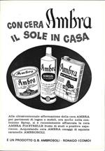 Cera Ambra, il Sole in casa. Advertising 1962