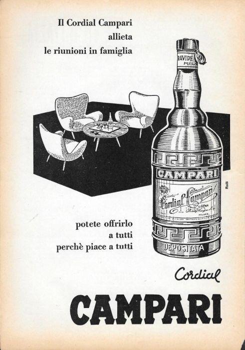 Cordial Campari. Advertising 1958 - Libro Usato - Le Vie d'Italia - | IBS