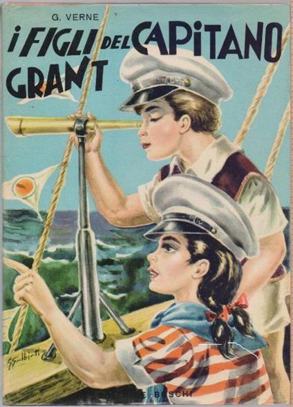 I figli del capitano Grant - Giulio Verne - Jules Verne - copertina