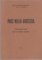 Pace nella giustizia, Venticinque anni con la Chiesa Apuana - Mons. Giuseppe Fenocchio (Vescovo di Pontremoli)