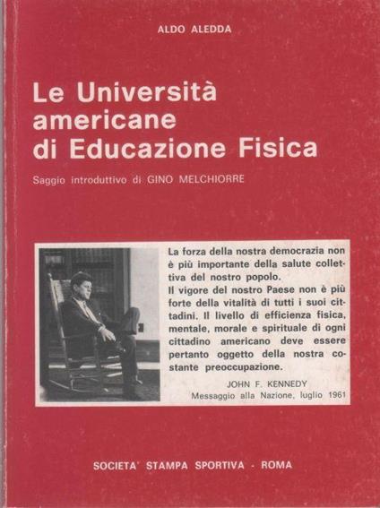 Le università americane di educazione fisica - Aldo Aledda - Aldo Aledda - copertina