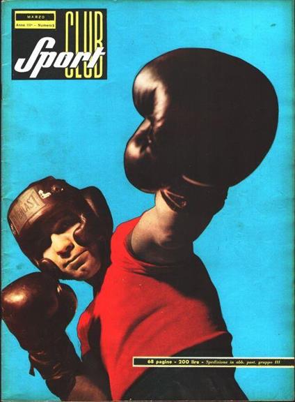 Sport Club. Anno III. 1955. N. 3 - copertina