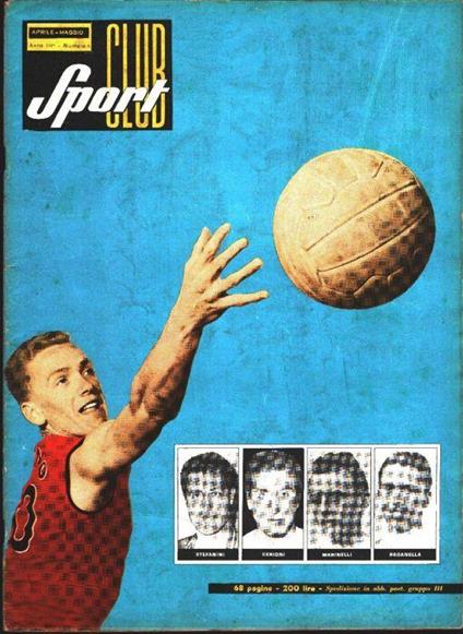 Sport Club. Anno III. 1955. N. 4 - copertina