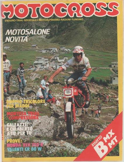 Motocross. n. 12/1983 - copertina