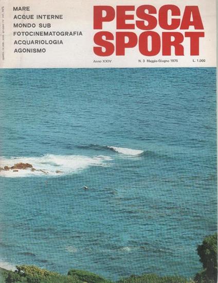 Pesca Sport. 1975. N. 3 - copertina