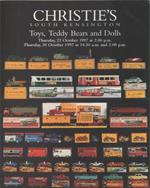 Christie's South Kensington Auction Catalog 1997 Toys Teddy Bears and Dolls