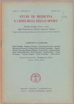 Studi di Medicina e Chirurgia dello Sport Anno IV Fascicolo III - Marzo1950