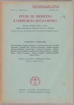 Studi di Medicina e Chirurgia dello Sport Anno IV Fascicolo V - Maggio 1950