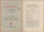 Studi di Medicina e Chirurgia dello Sport Anno V Fascicolo VII - VIII - Luglio Agosto 1951