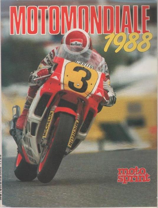 Motosprint Motomondiale 1988 supplemento al n. 51-52 dicembre 1988 - copertina