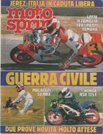 Moto sprint. n. 18 - 1988. Lotta in famiglia tra i piloti Yamaha