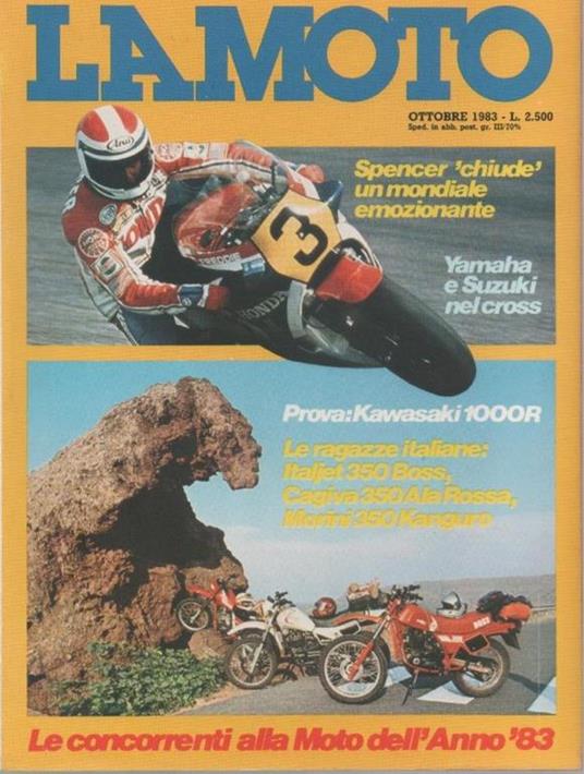 La Moto. 1983. Ottobre - copertina