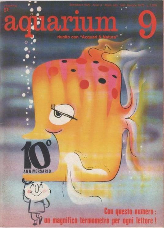 Aquarium. 1979 n 9 - copertina