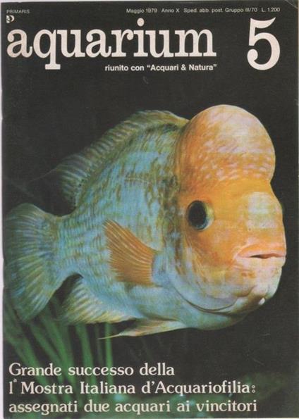 Aquarium. 1979 n 5 - copertina