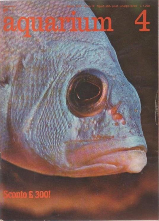 Aquarium. 1978 n 4 - copertina