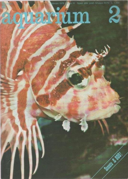 Aquarium. 1978 n 2 - copertina