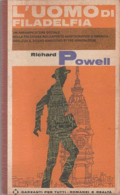 L' uomo di Filadelfia - Richard Powell - copertina