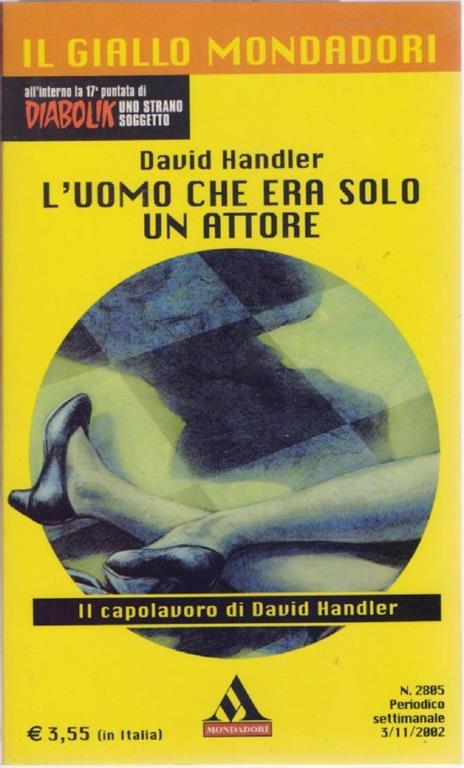 L' uomo che era solo un attore - David Handler - David Handler - copertina