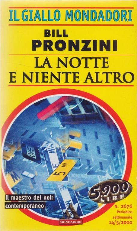 La notte e niente altro - Bill Pronzini - Bill Pronzini - copertina