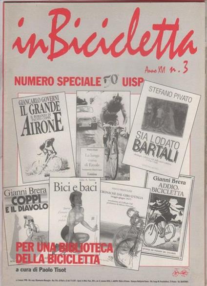 In bicicletta anno XVI. n. 3/1998 - copertina