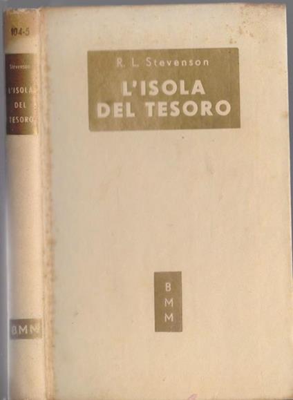 L' isola del tesoro - R.L. Stevenson - Robert Louis Stevenson - copertina