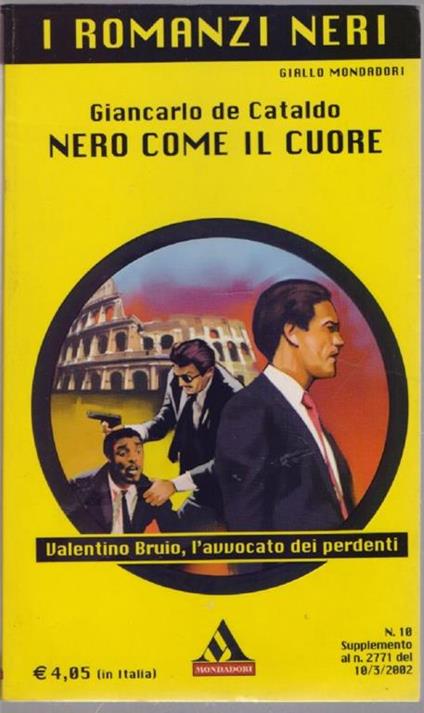 Nero come il cuore - Giancarlo De Cataldo - Giancarlo De Cataldo - copertina