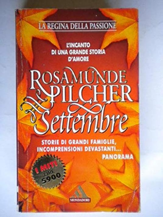 Settembre - Rosamunde Pilcher - Rosamunde Pilcher - copertina