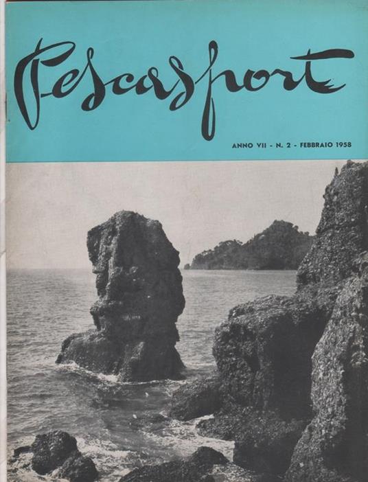 Pesca Sport. 1958. N. 2 - copertina