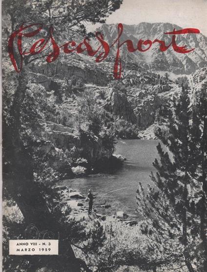 Pesca Sport. 1959. N. 3 - copertina