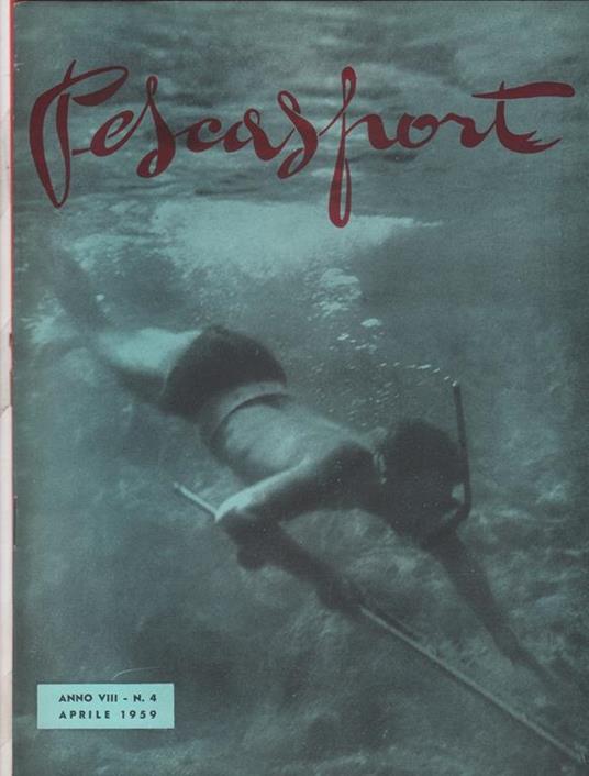 Pesca Sport. 1959. N. 4 - copertina