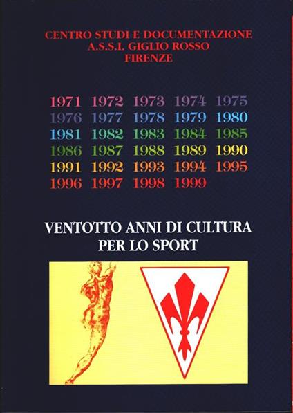 Ventotto anni di cultura per lo sport (Firenze) - copertina