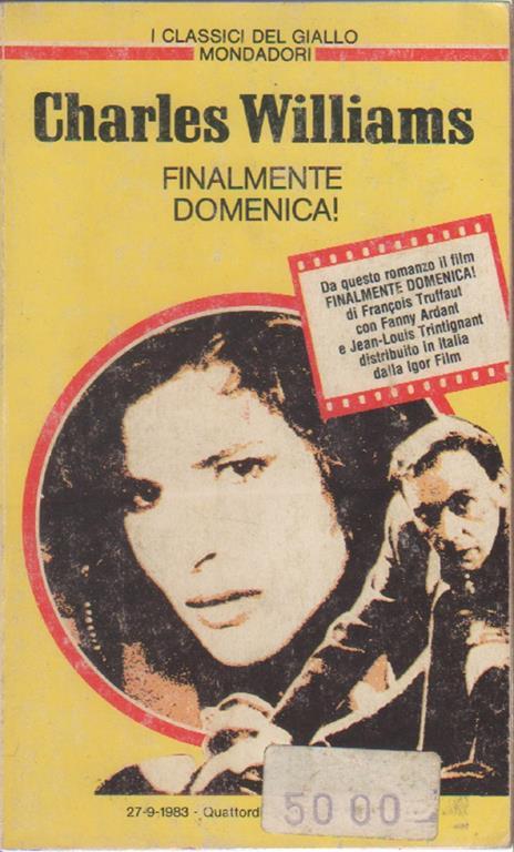 Finalmente domenica - Charles Williams - Charles Williams - copertina