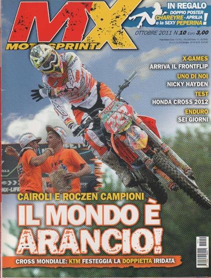 MX Motosprint. Rivista, n. 10, giugno 2011 - copertina