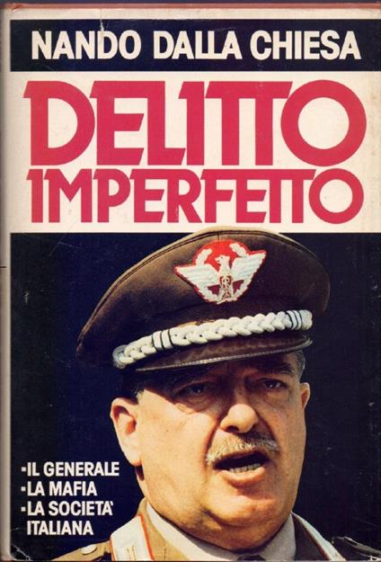 Delitto imperfetto - Nando Dala Chiesa - Nando Dalla Chiesa - copertina