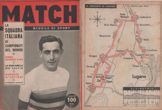Match. n. 2 agosto1953 - copertina