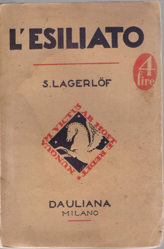 L' esiliato - Selma Lagerlof - Selma Lagerlof - copertina