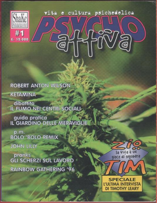 Psycho Attiva. n. 1 - copertina