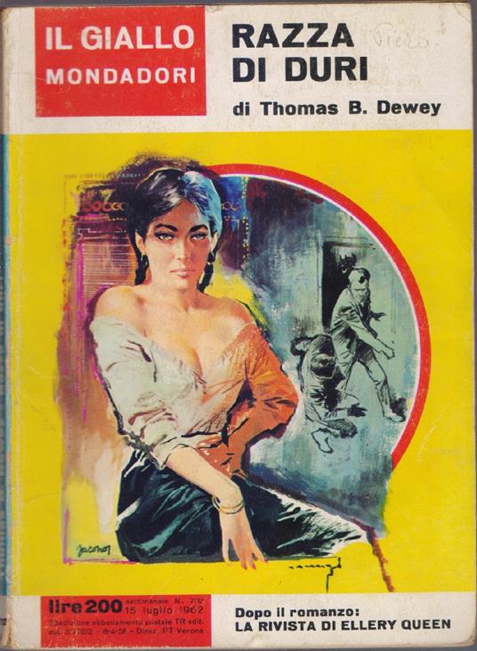 Razza di duri - Thomas B. Dewey - Thomas B. Dewey - copertina