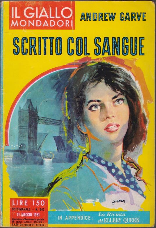 Scritto col sangue - Andrew Garve - Andrew Garve - copertina