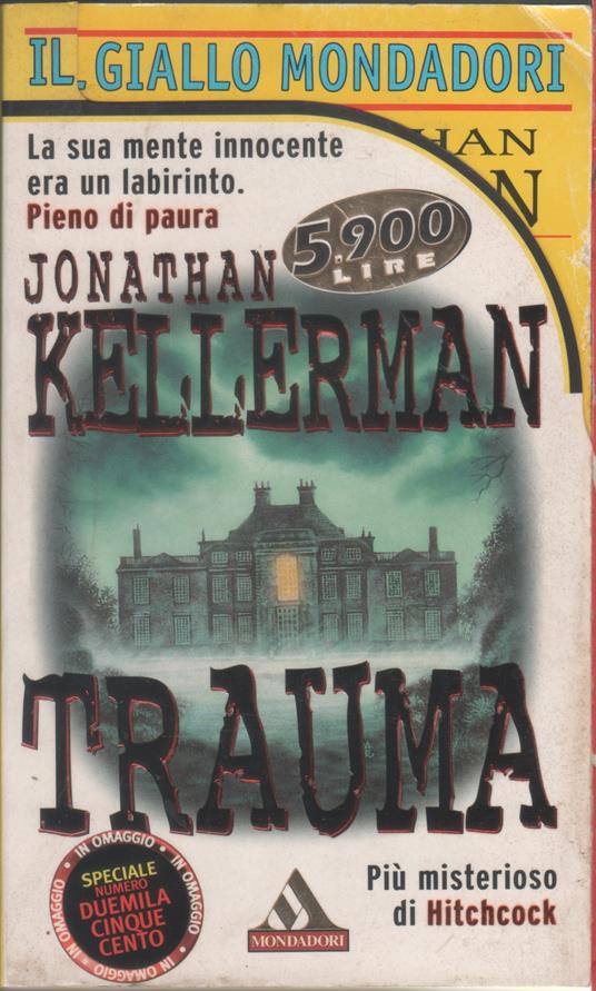 Trauma - Jonathan Kellerman - Jonathan Kellerman - copertina