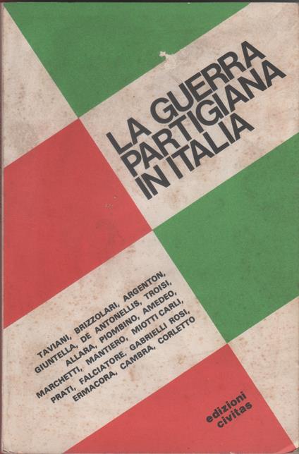 La guerra partigiana in Italia - copertina