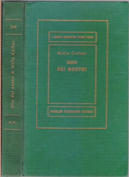 Uno dei nostri (senza sovracoperta)- Willa Cather - Willa Cather - copertina