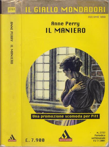 Il maniero - Anne Perry - Anne Perry - copertina