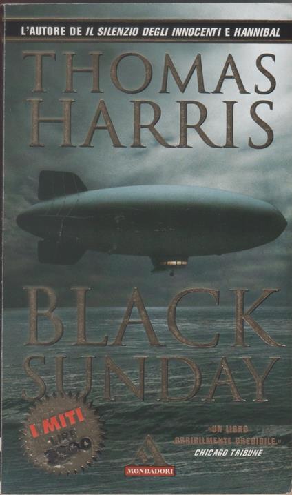 Black Sunday - Thomas Harris - Thomas Harris - copertina