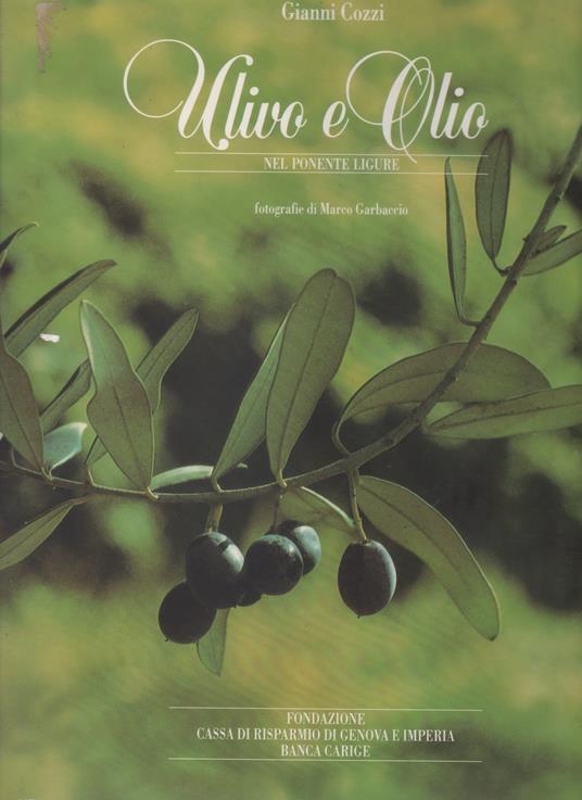 Ulivo e olio - Gianni Cozzi - copertina