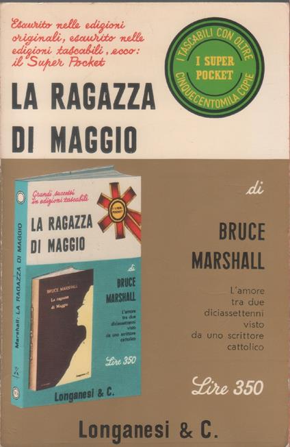 La ragazza di maggio - Bruce Marshall - Bruce Marshall - copertina