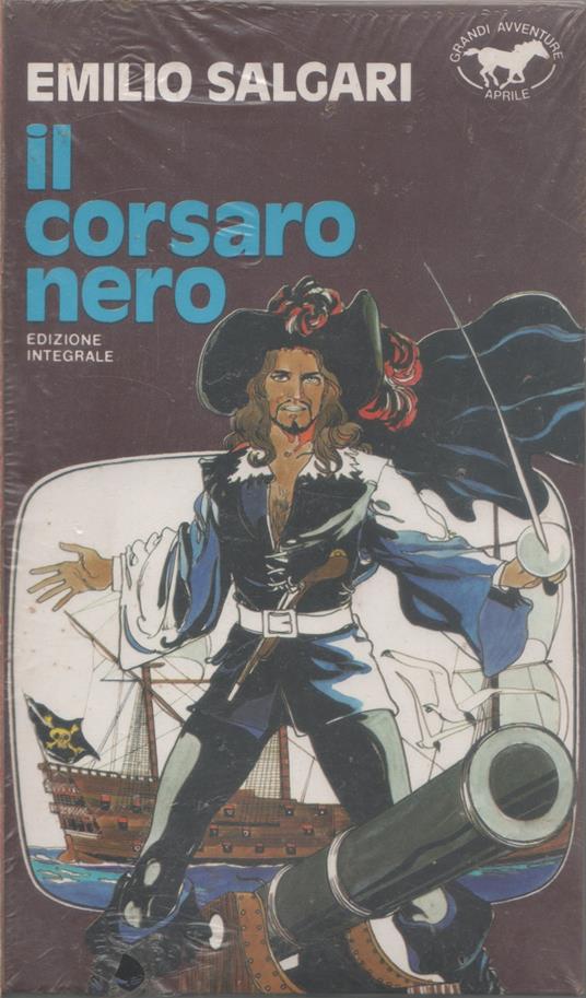 Il corsaro nero - Emilio Salgari - Emilio Salgari - copertina