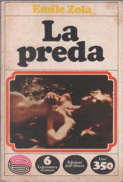 La preda - Emile Zola - copertina