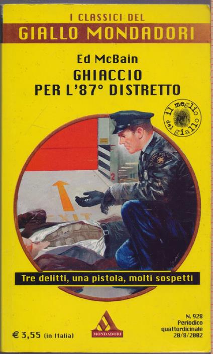 Ghiaccio per l'87 distretto - Ed McBain - Ed McBain - copertina